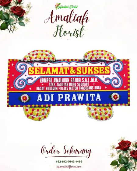 Papan Bunga Ucapan Selamat Tembarak