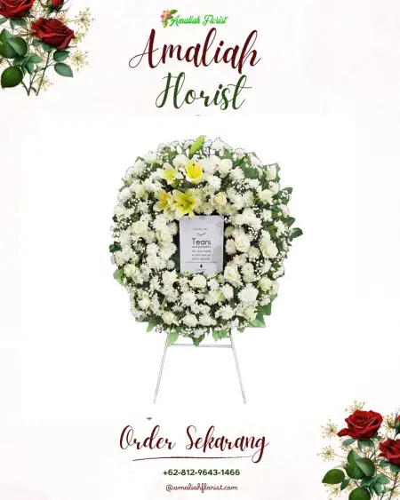 Krans Bunga Duka Tembarak